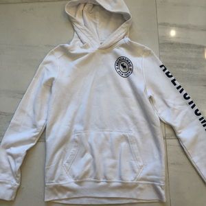Kids White hoodie